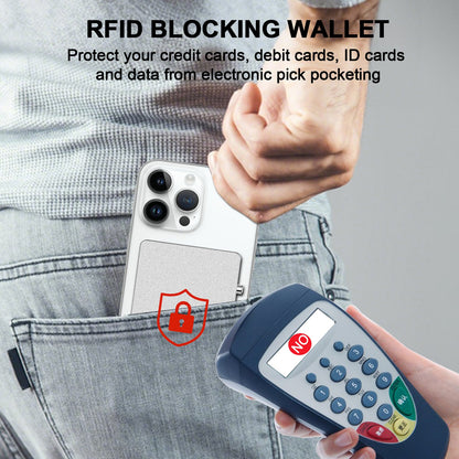 CARTERA MINIMALISTA CON PROTECCION ANTI ROBOS
