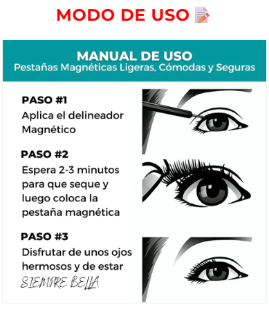 KIT DE PESTAÑAS MAGNETICAS